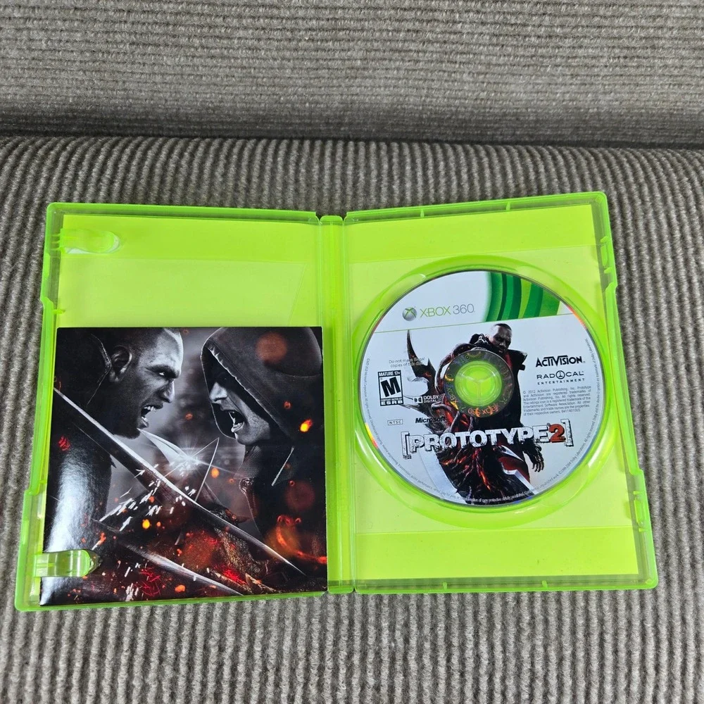 Activision Xbox 360 Prototype 2‎ Action Video Game W/ Soundtrack